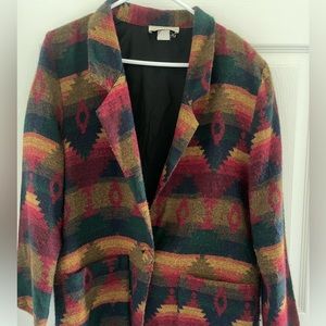 Vintage Aztec Blazer